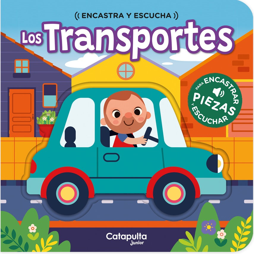Los transportes. Encastra y escucha Los transportes. Encastra y escucha